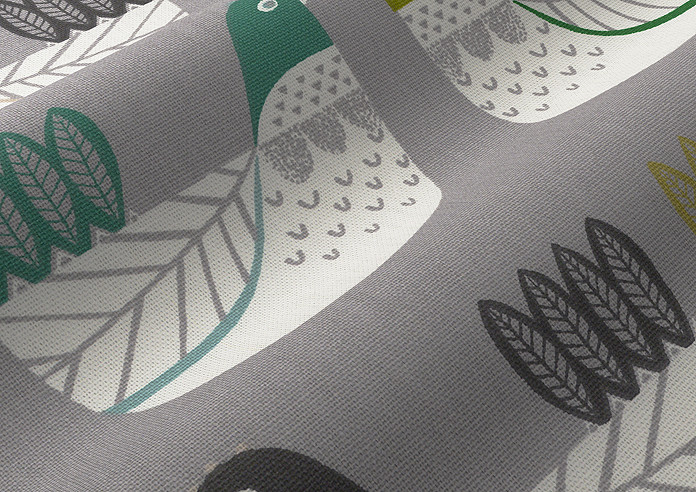 Cluck Cluck, Kiwi - Roman Blind - Image 4